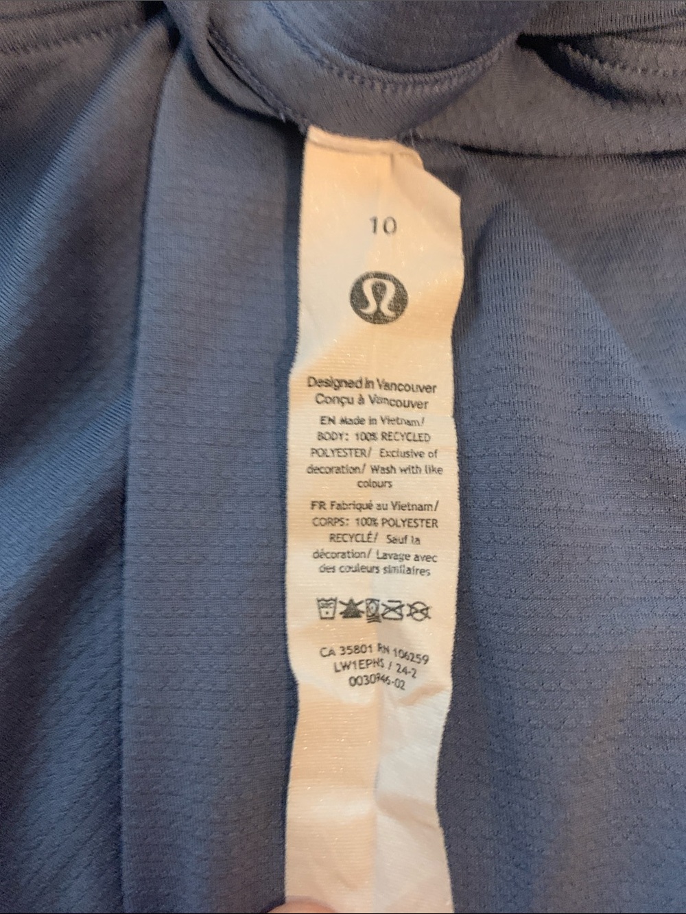 lululemon athletica Ultralight Tank, Sz 10
Good Condition - Picture 2 of 5